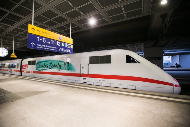 Schöner reisen im Douglas Beauty-ICE / Deutsche Bahn und Douglas bieten neuen Beauty-Service im ICE