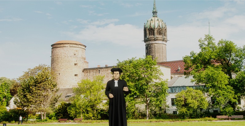 Evangelische Kirche im Rheinland (EKiR): Stell Martin Luther am Reformationstag deine Fragen / KI-gesteuerter 3D-Real-Life-Avatar gibt Antworten live auf YouTube