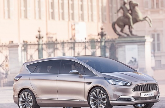 Ford-Werke GmbH: Ford enthüllt S-MAX Vignale Concept in Mailand und stellt "Vignale Lounge"-Vision auf Salone del Mobile vor