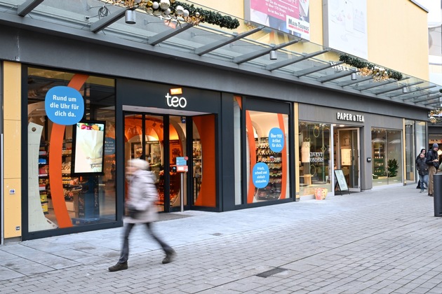 Presseinformation: Umzug nach drinnen - Smart-Store-Konzept „teo“ wechselt im Main-Taunus-Zentrum den Standort
