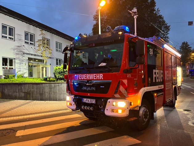 FW-E: Feuer im Amtsgericht Borbeck - Starke Rauchentwicklung