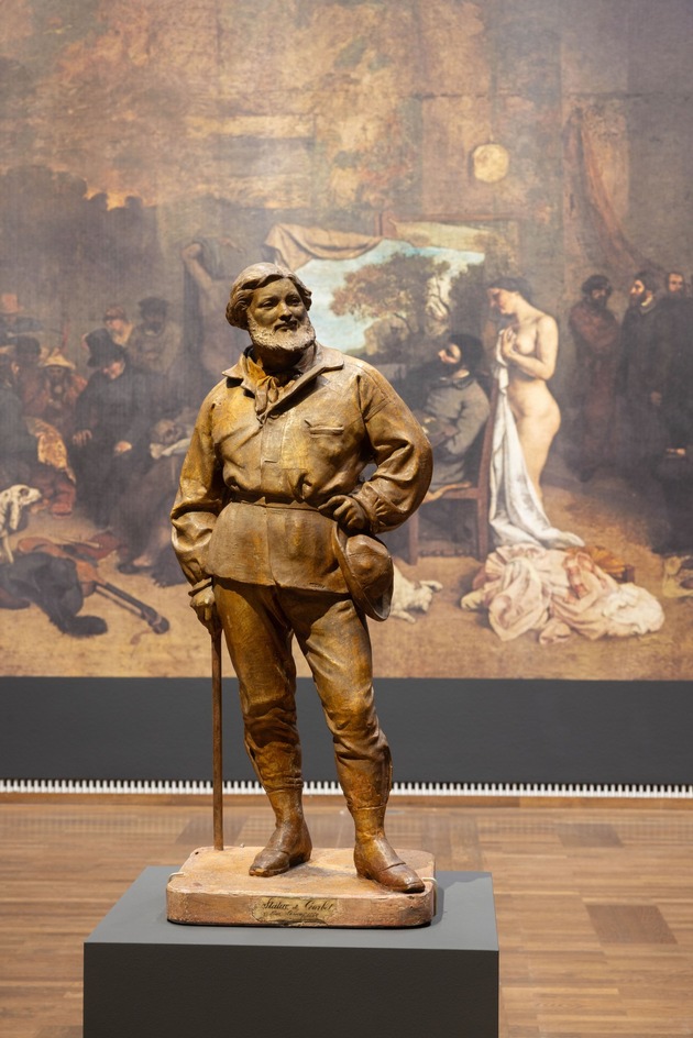 LEOPOLD MUSEUM: 100.000. BESUCHERIN DER AUSSTELLUNG GUSTAVE COURBET