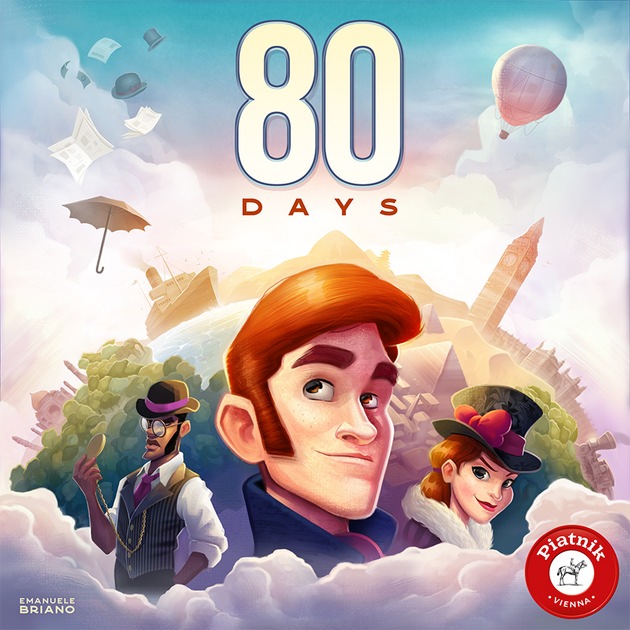 80 Days - Piatniks Familienspiel auf der GRAF LUDO Auswahlliste