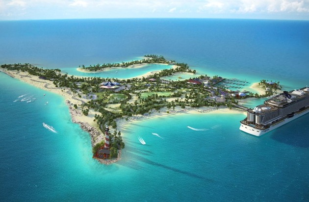 MSC Kreuzfahrten: Eigene Bahamas-Insel f&uuml;r MSC / Mit dem "Ocean Cay MSC Marine Reserve" schafft die Reederei eine einzigartige Erlebnisinsel in der Karibik