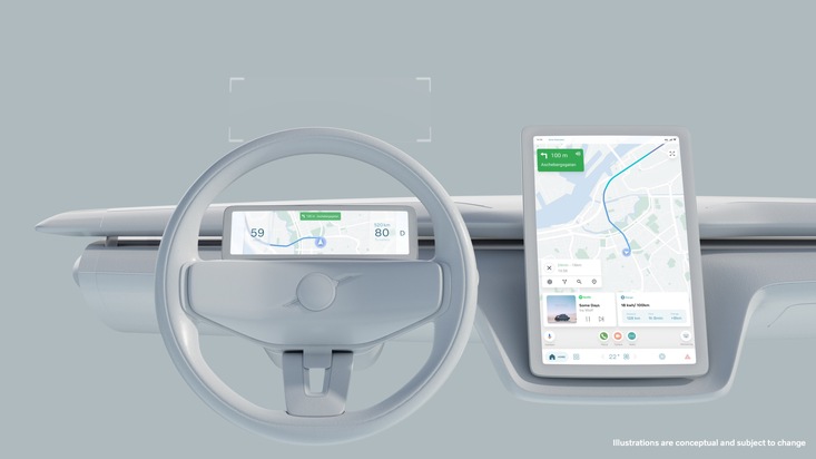Sicheres und vernetztes Nutzererlebnis: Volvo Cars und Google vertiefen Partnerschaft