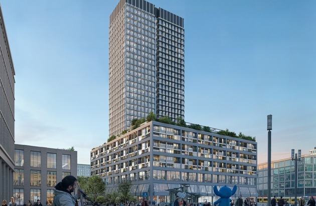 Drees & Sommer SE: Smarter Riese: Drees & Sommer begleitet Covivios 130-Meter-Leuchtturmprojekt 030BLN in Berlin