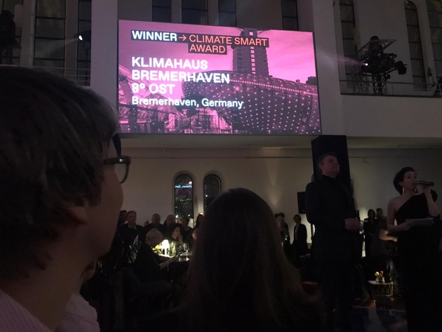 Klimahaus Bremerhaven 8° beim &quot;Leading Culture Destination Award&quot; in Berlin ausgezeichnet