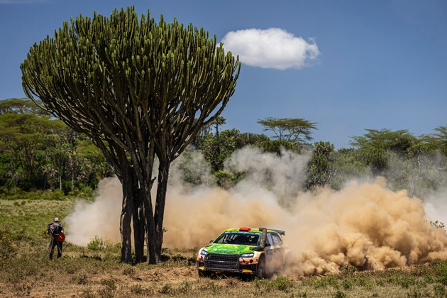 Safari-Rallye Kenia: Im Škoda Fabia RS Rally2 wollen Greensmith/Andersson ihren WRC2-Sieg des Vorjahres wiederholen