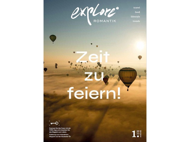 Medienmitteilung: Romantik präsentiert interaktives Magazin mit Augmented Reality