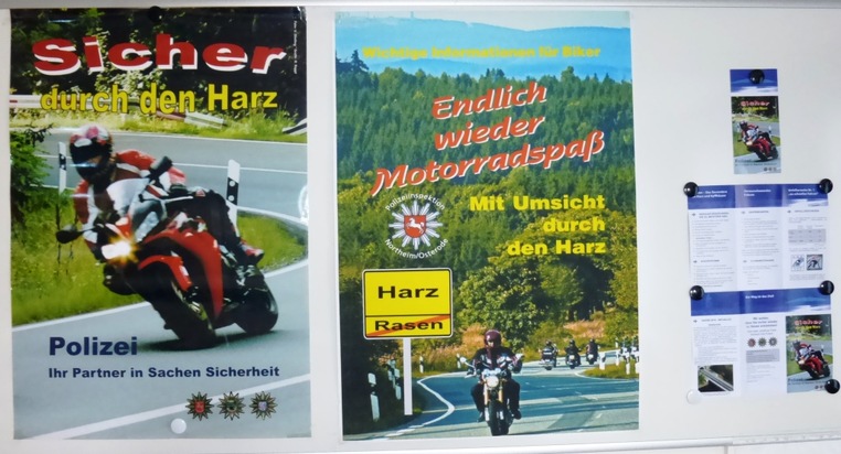 POL-NOM: &quot;Sicher durch den Harz&quot; - Verantwortung zur Koordination und Lenkung der länderübergreifenden Verkehrssicherheitsinitiative geht von Niedersachsen auf Sachsen- Anhalt über