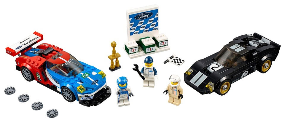 Ford GT40 und Ford GT ab sofort als LEGO-Bausatz erhältlich - Reminiszenz an Siege in Le Mans