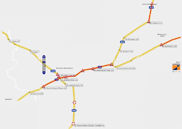 POL-PPWP: Baustellensituation sorgt für Staus und verstopfte Straßen