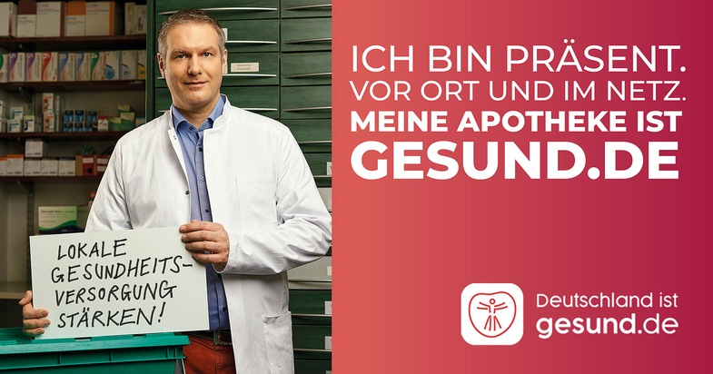 &quot;Meine Apotheke ist gesund.de&quot; - Die zentrale Gesundheitsplattform gesund.de startet B2B-Kampagne
