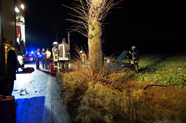 FW Menden: Verkehrsunfall im Berufsverkehr