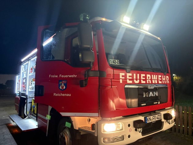 FW Reichenau: Wasser aus Keller gepumpt, 31.10.2025, Reichenau-Waldsiedlung