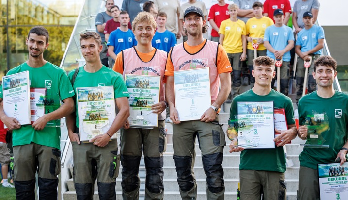 Sieg in N&uuml;rnberg: Jan Ole Barth und Niklas von der Brehling entscheiden Landschaftsg&auml;rtner-Cup f&uuml;r sich