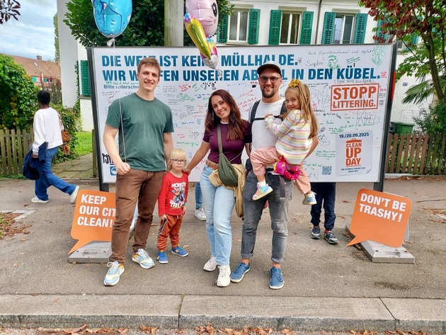 Medienmitteilung: «Zürcher Knabenschiessen: Wer trifft den Abfallkübel?»