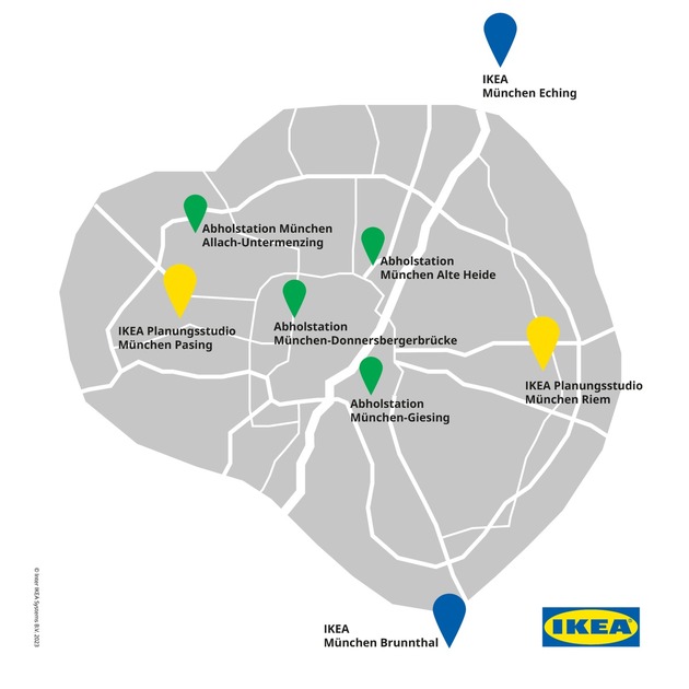 Du hast die Wahl: IKEA baut Angebot im Münchner Stadtgebiet aus
