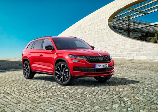 SKODA KODIAQ SPORTLINE und SKODA KODIAQ SCOUT auf der IAA 2017 (FOTO)