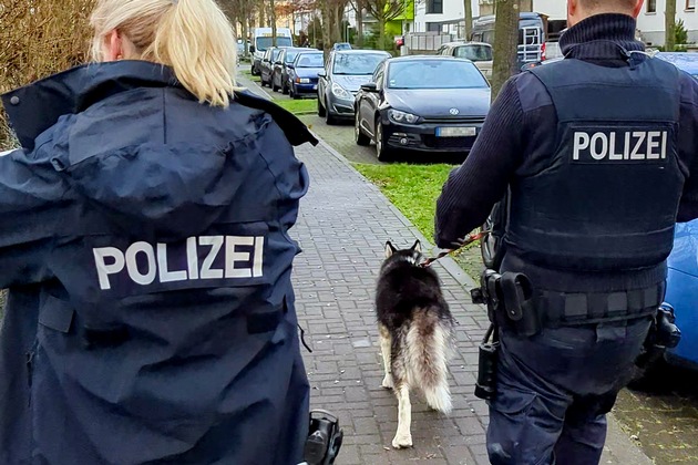POL-GI: Gießen: Husky aus misslicher Lage gerettet