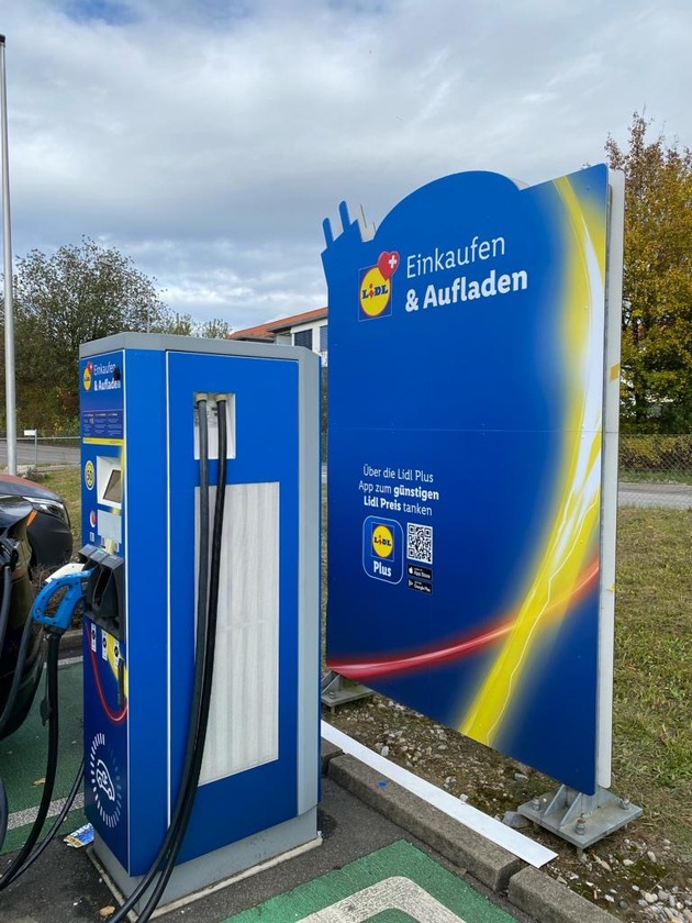 E-Tankstellen bei Lidl Schweiz: Aus kostenlos wird günstig