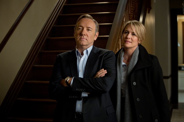 Perfide Machtspiele in Washington: SAT.1 zeigt den US-Serienhit &quot;House of Cards&quot; ab 10. November 2013, um 23:15 Uhr (FOTO)