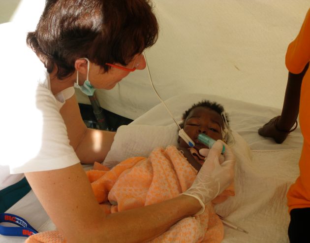 Hilfe für Cholerapatienten in Haiti / action medeor und nph deutschland kooperieren (BILD)