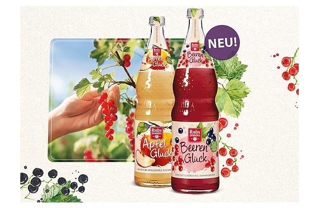 Presseinformation: Neuprodukt RhönSprudel BeerenGlück