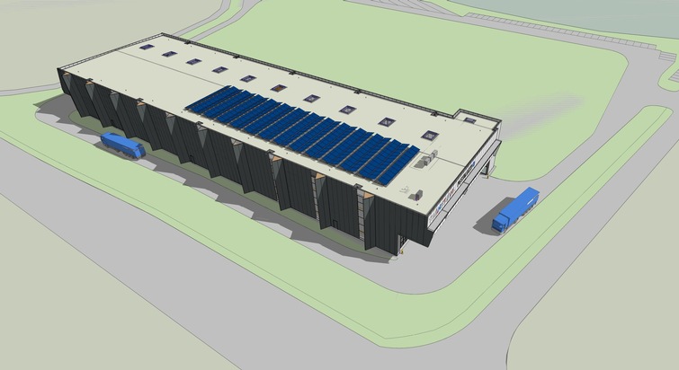 Baustart für neues Logistikzentrum