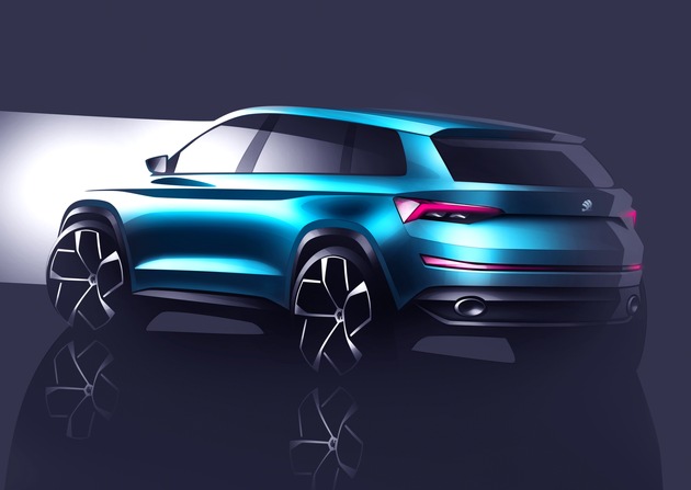 SUV-Designstudie SKODA VisionS feiert Premiere in Genf (FOTO)