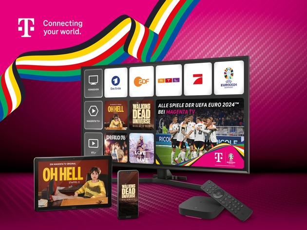 UEFA EURO 2024™ - Telekom startet Werbeoffensive für MagentaTV