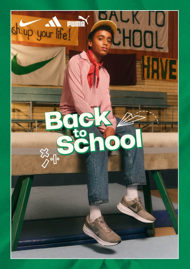 New Beginnings: DEICHMANN launcht Back-to-School-Kampagne mit Nike, adidas &amp; Co.