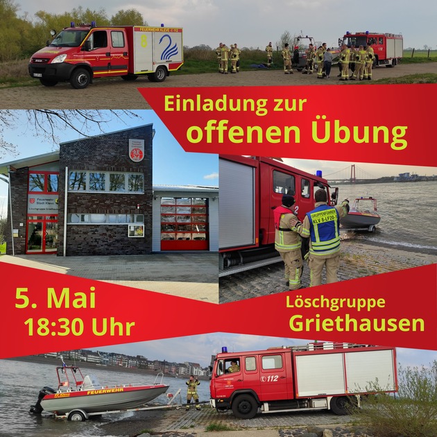 FW-KLE: Offene Übung bei der Löschgruppe Griethausen