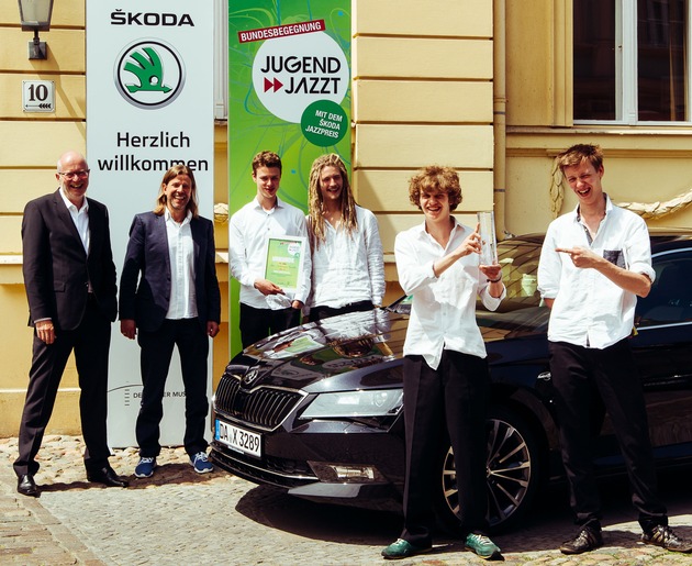 SKODA machte die Bundesbegegnung &apos;Jugend jazzt&apos; mobil (FOTO)