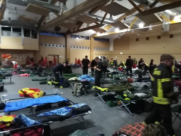 FW-LFVSH: Schleswig-Holsteinische Helfer im Katastrophengebiet angekommen