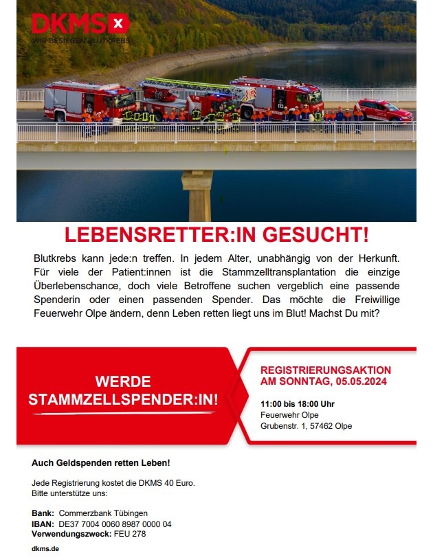 FW-OE: Die Feuerwehr der Kreisstadt präsentiert sich der Öffentlichkeit