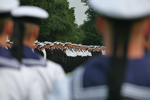 Deutsche Marine - Bilder der Woche: Antreten zur Vereidigung bei der Deutschen Marine