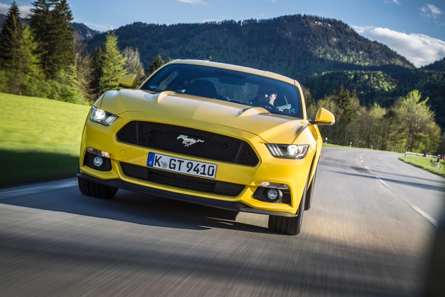 Der neue Ford Mustang: Bereits mehr als 10.000 Bestellungen in Europa, davon knapp 4.000 in Deutschland