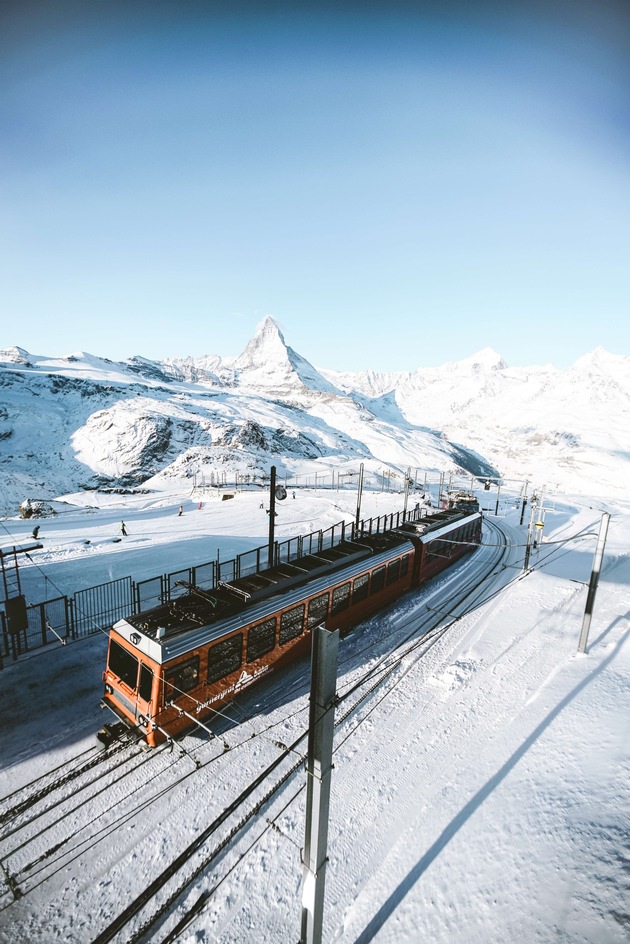 Gornergrat Bahn bietet ihren Gästen als erstes öV-Transportunternehmen der Schweiz durchgehend Gratis-WLAN