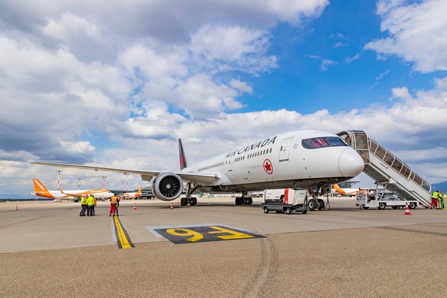 Première ligne transatlantique régulière de fret à l’EuroAirport avec la compagnie nationale canadienne Air Canada Cargo