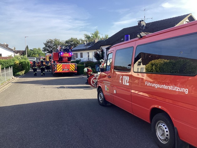 Feuerwehr Weil: Kellerbrand im Ortsteil M&auml;rkt