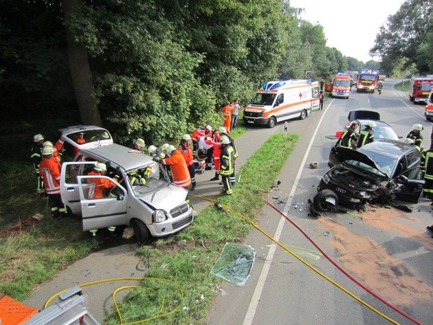 POL-WL: Trelde - Schwerer Verkehrsunfall