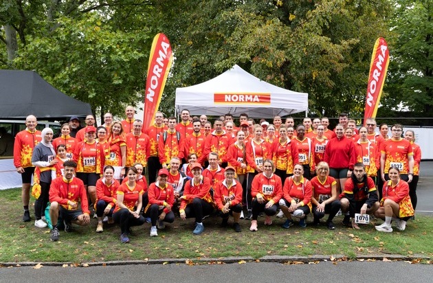 NORMA: Gemeinsam l&auml;uft's besser: NORMA ging mit knapp 100 Mitarbeitenden beim 16. F&uuml;rther Firmenlauf an den Start / Beliebte Laufveranstaltung f&uuml;r das ganze Team