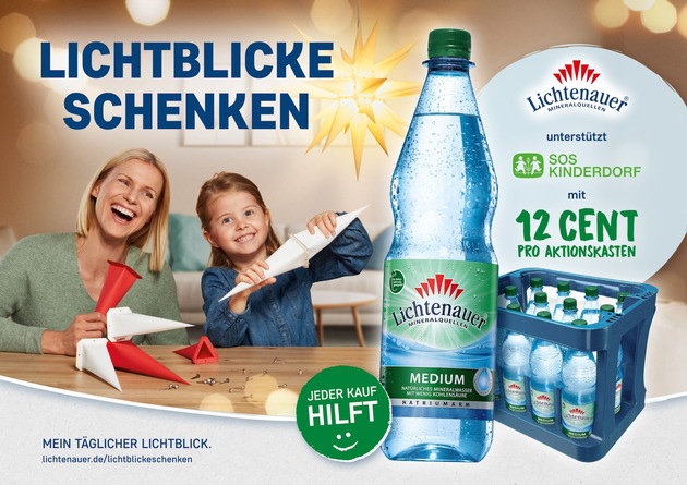 Lichtenauer Mineralquellen fördern gesundes Mittagessen