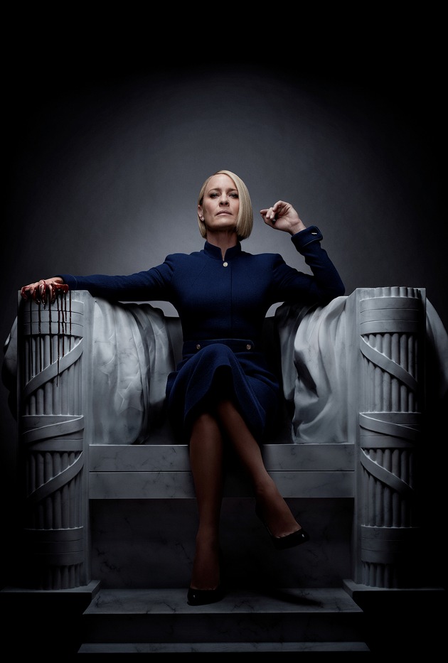 Claire Underwood for President: &quot;House of Cards&quot; ab 2. November zurück bei Sky