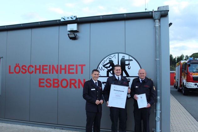 FW-EN: 100 Jahre Löscheinheit Esborn - Ein Jahrhundert im Dienst der Sicherheit