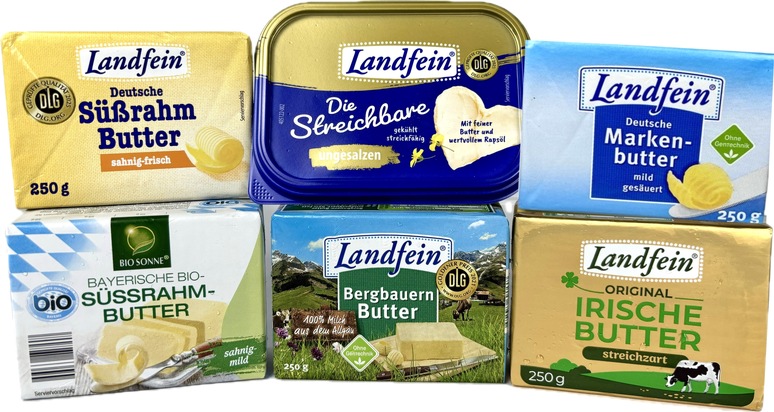 NORMA: NORMA senkt ab sofort die Butterpreise / Eigenmarkenbutter von LANDFEIN und BIO SONNE ab Mitte September deutlich reduziert