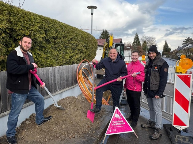 Telekom startet Glasfaserausbau in Untermeitingen und Klosterlechfeld