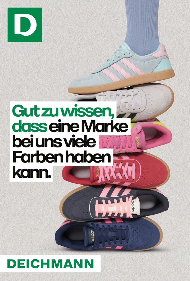 Verl&auml;sslichkeit, die bleibt: DEICHMANN-Kampagne &bdquo;Gut zu wissen&ldquo; zeigt, was wirklich z&auml;hlt