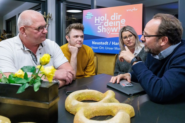 MDR, Stars und Region im Gespräch: Redaktionskonferenz zu „Hol dir deine Show!“ in Neustadt/Harztor